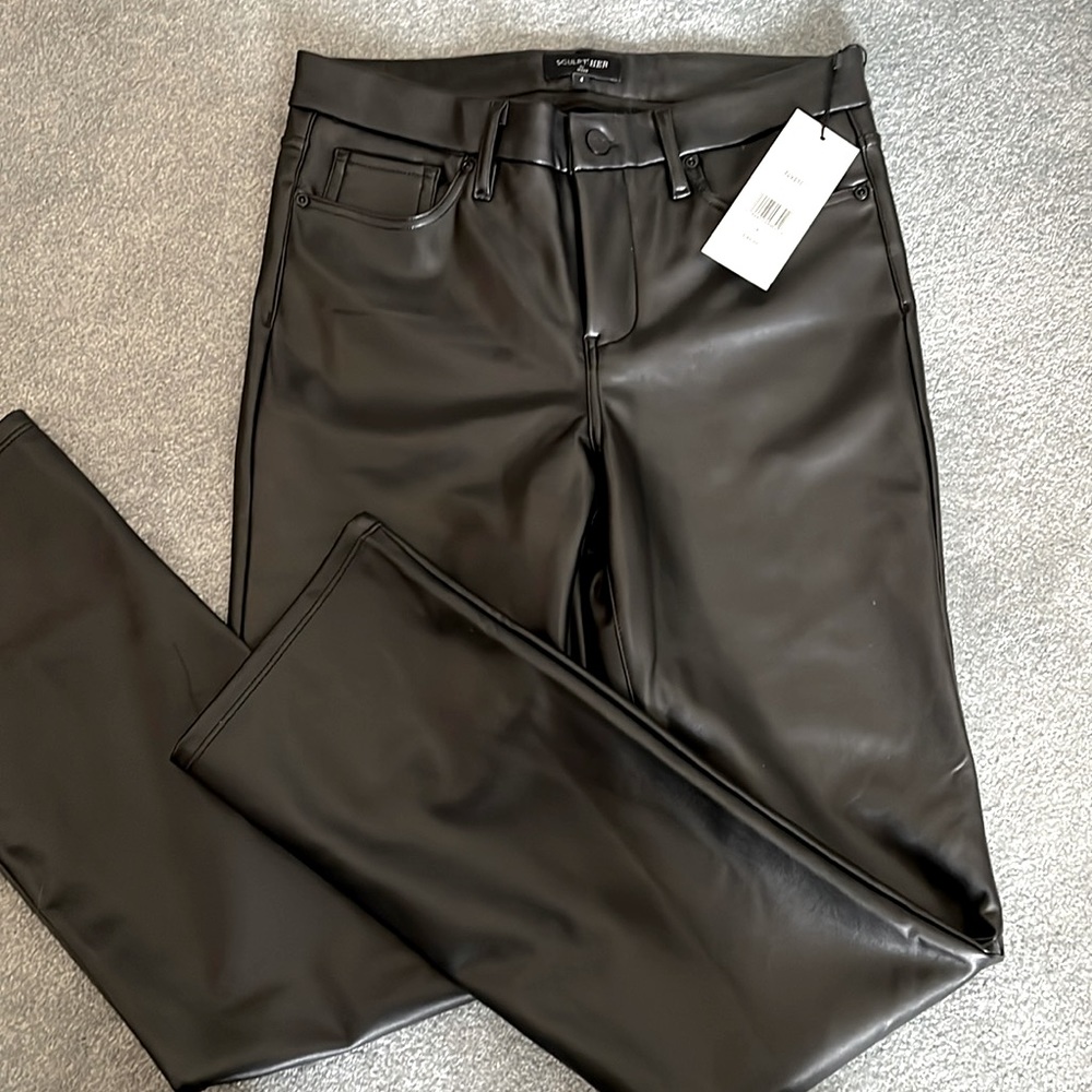 NYDJ Sculpt Her Faux Leather Pants